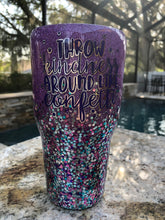 Custom Glitter 30oz Tumbler - Local Pickup