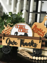 DIY Take Home Kit - Tabletop Wood Wagon
