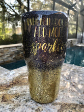 Custom Glitter 30oz Tumbler - Local Pickup